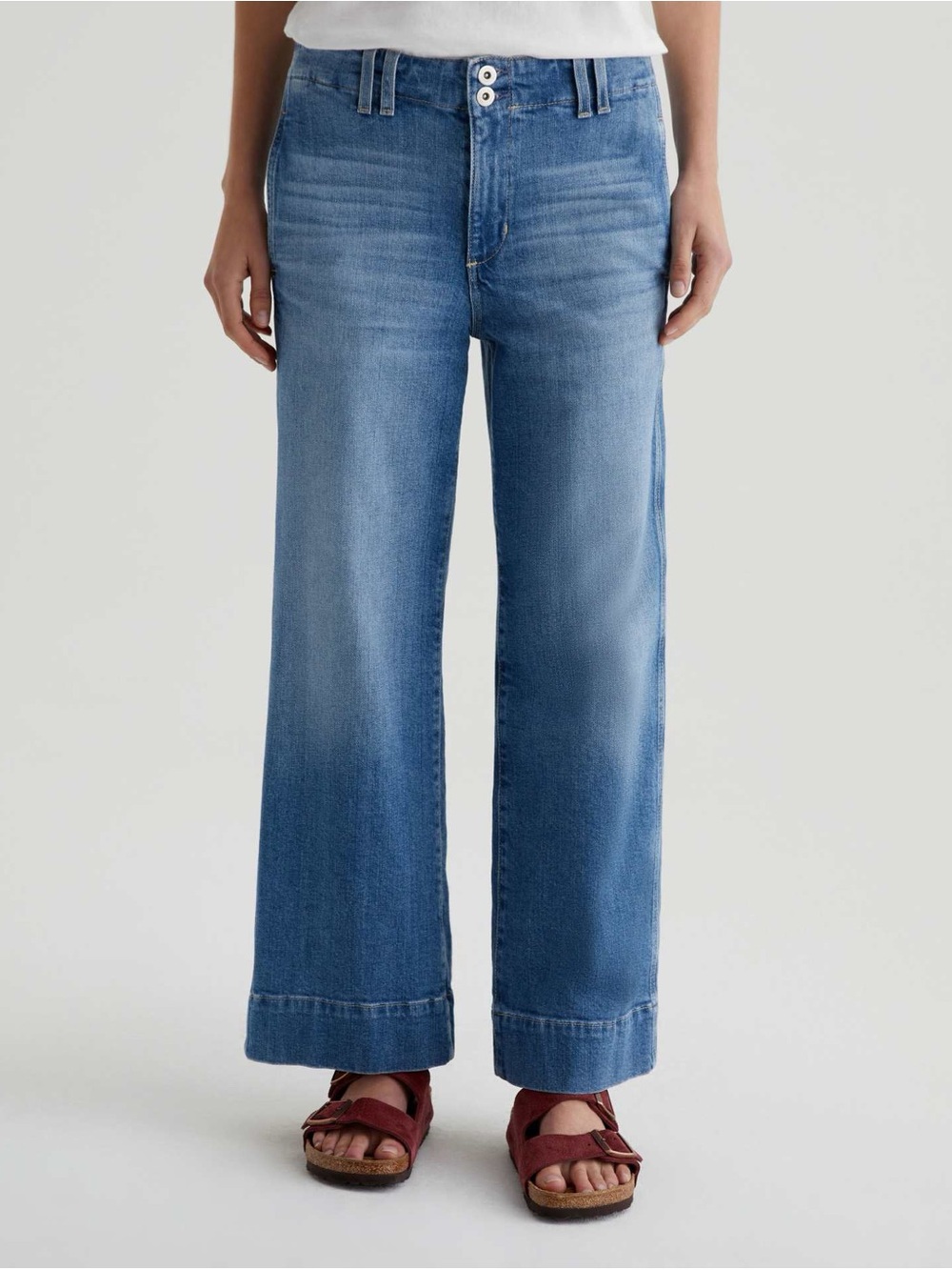 AG Natasha Mid-Rise Crop Jeans 27